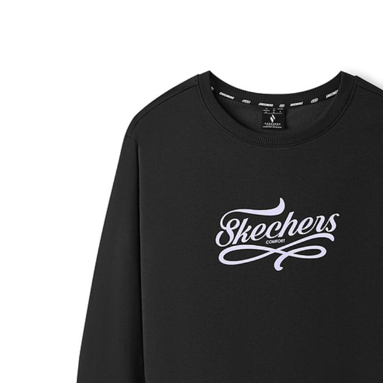 Skechers Sports Alliance Series Comfortable Versatile Trendy Fashion Hoodie Women Hoodies L325W078-0018