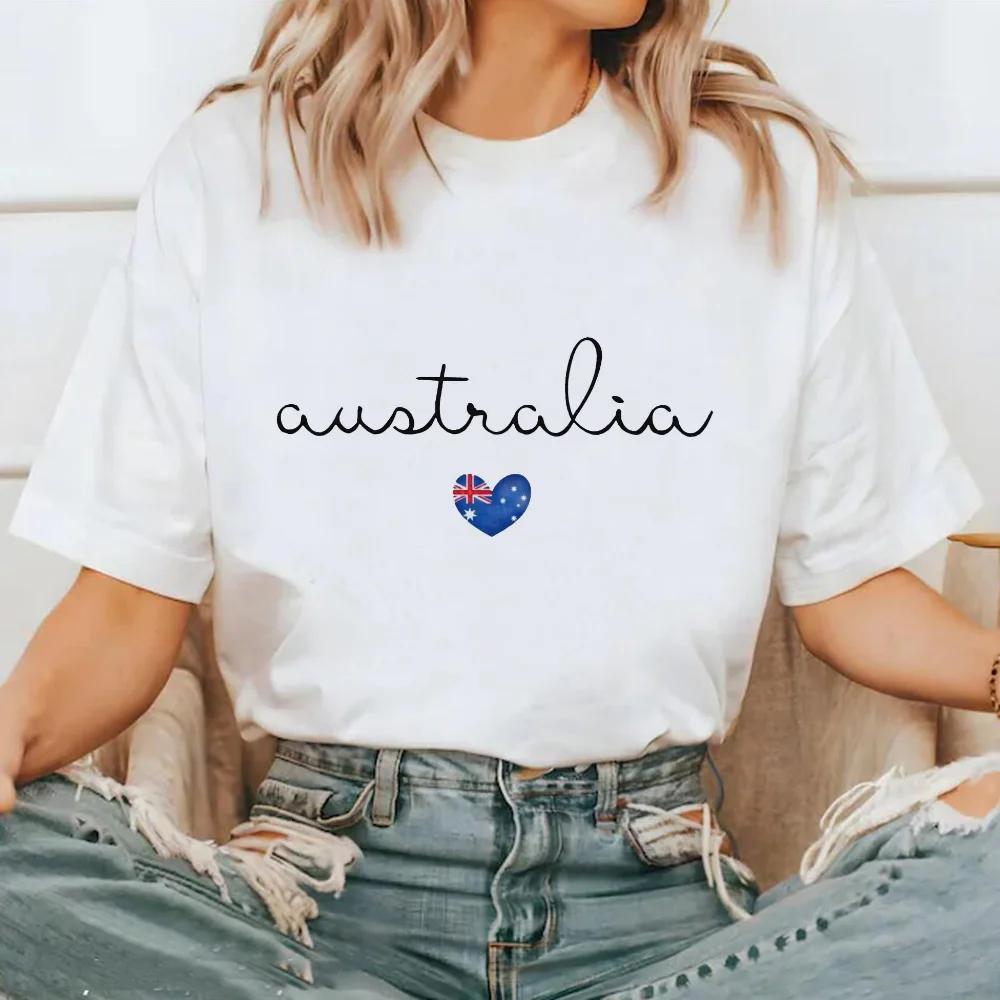 Short Sleeved Fashion Trend Top Street Versatile T-Shirt Pattern Round Neck Polyester Fabric T-Shirt Women's Printed Travel T-Sh