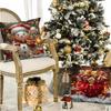 Neue Weihnachts-Kissenbezüge Wohnzimmer Bedruckte Dekokissenbezüge Nordische Weihnachts-Kissenbezüge