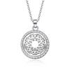 In-Stock Aromatherapy Hollow Diamond Pendant Necklace