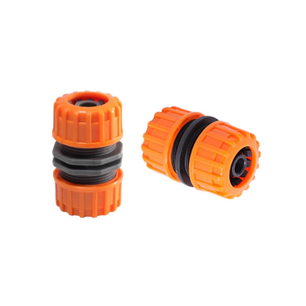 2Pcs End Quick Connectors Hose Connectors Garden Hose Connector for Hose Pipe Fitting 1/2" Plastic Tap Connector Repair