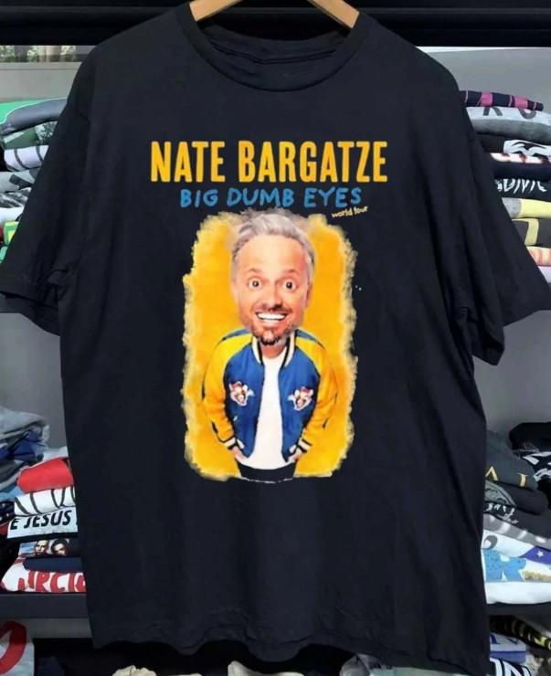 NEW Nate Bargatze Tour 2026 T-Shirt S