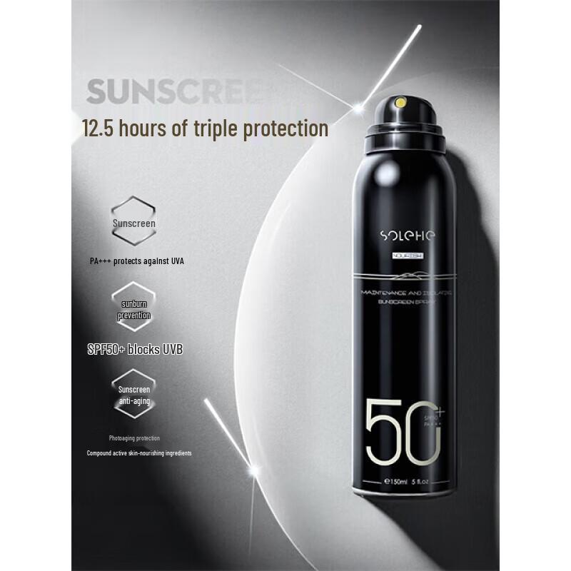 

Hefengyu Men s Multi-Effect Outdoor Cleansing & Sunscreen Spray