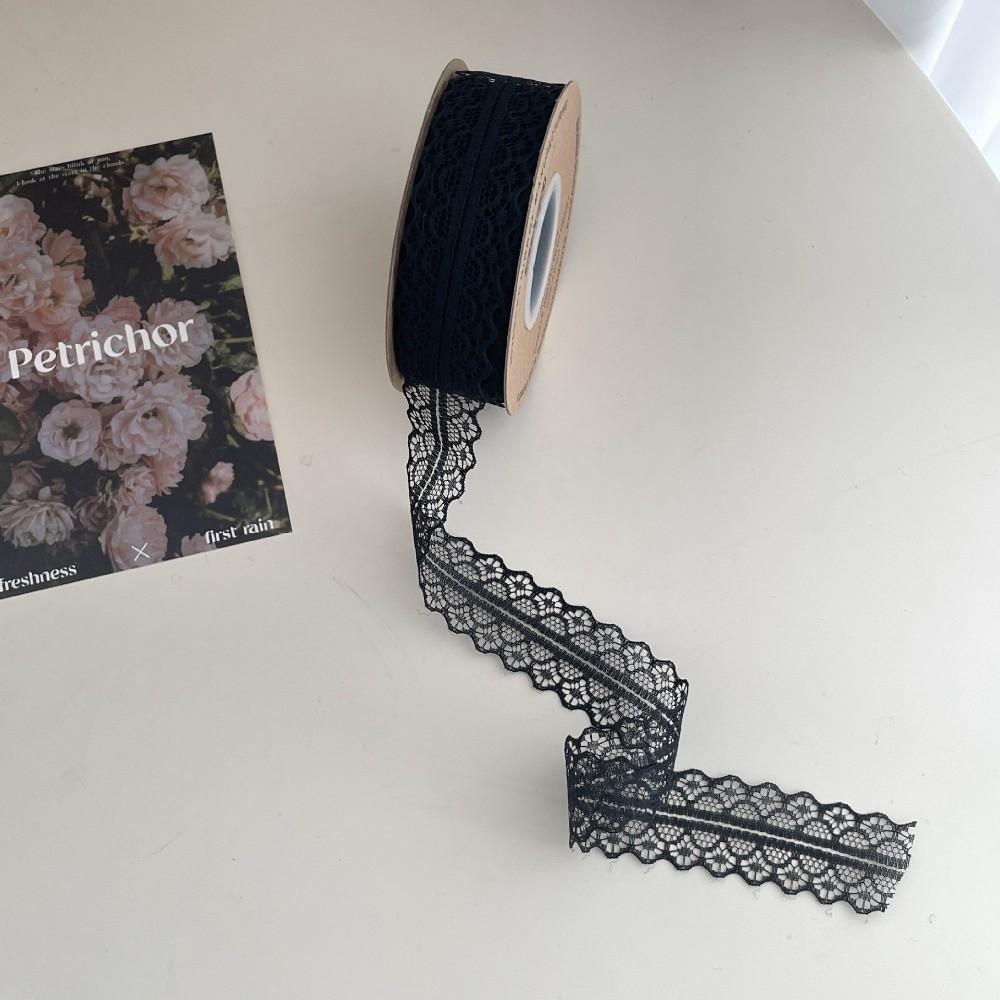 Soft Texture Lace Webbing Cut Out Lace Flower Bow Ribbon New Gift Decorative Ribbon Gift Wrapping