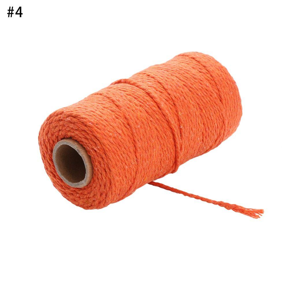 100 Meter/Rolle Bakers Home Decor Handgemachte Kordel Schnur DIY Seil Baumwollschnüre Verpackung Bastelprojekte