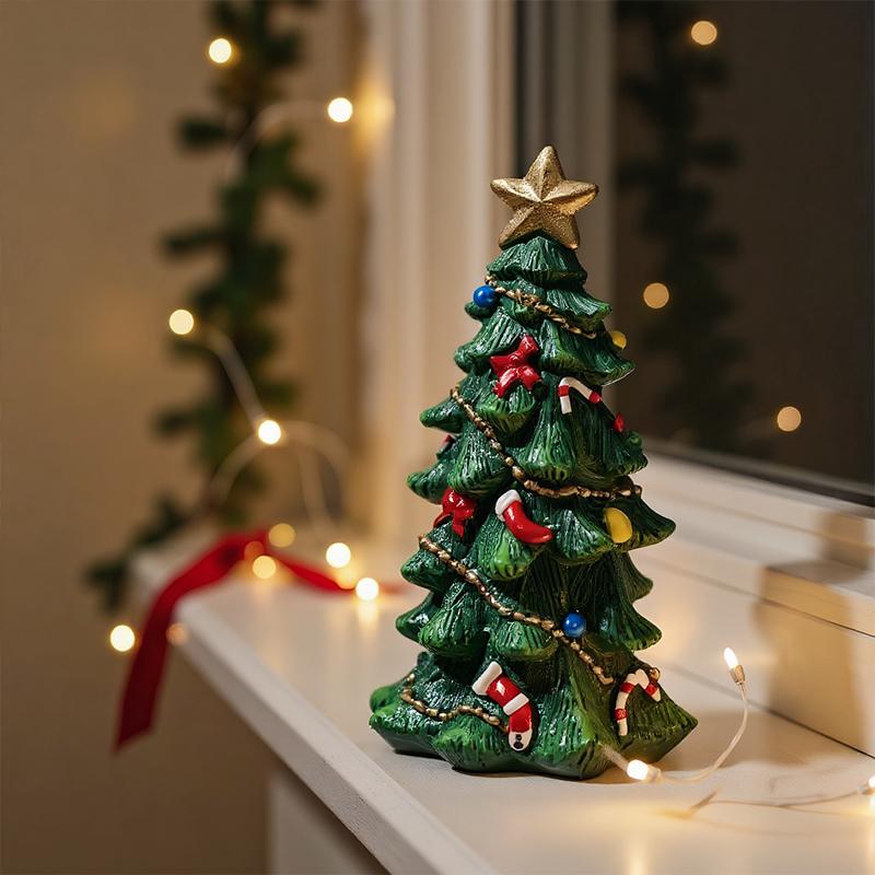 9/13.5cm Photo Props Xmas Atmosphere Ornaments Exquisite Home Decor Cute Mini Christmas Tree Scene Setting Christmas