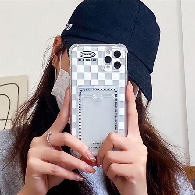 

Чехол-держатель для карт для Iphone 13 Pro Max, чехол для Iphone 11 14 Pro Max 12 Xr X Xs 7 8 Plus Se 2020, силиконовый чехол с отделением для карты, чехол