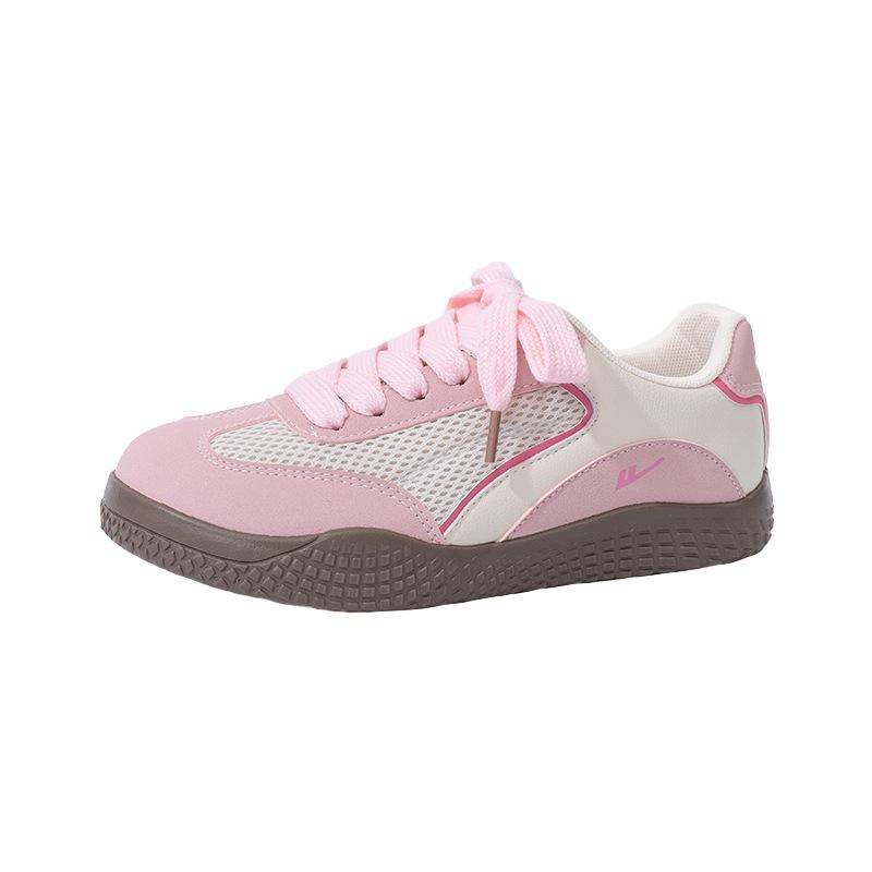 High value trend comfortable sports casual shoes thin breathable mesh shoes versatile retro women