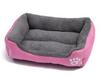 Four Seasons Universal Pet Bed - Customizable Logo, Fleece Warmth, Square Design for Dogs & Cats