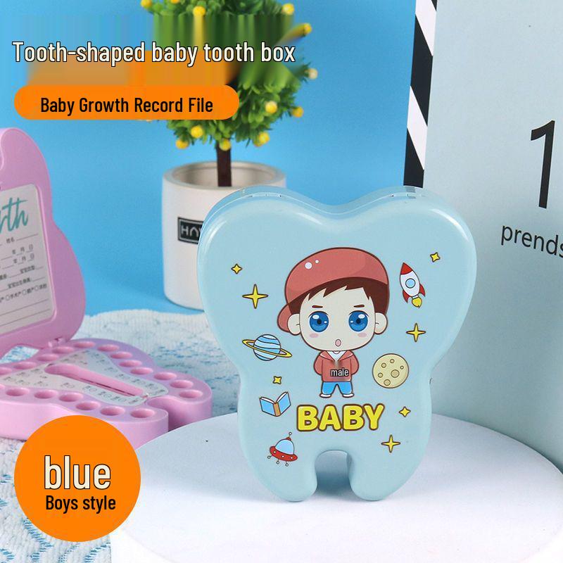 Baby Tooth Storage Box: Commemorative Keepsake for Infant Teeth