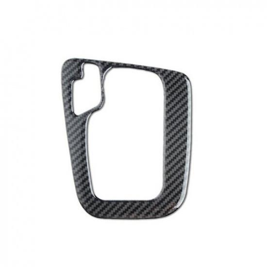 Carbon Fiber Gear Shift Panel Trim Cover Sticker For BMW 3 Series E46 1998-2005