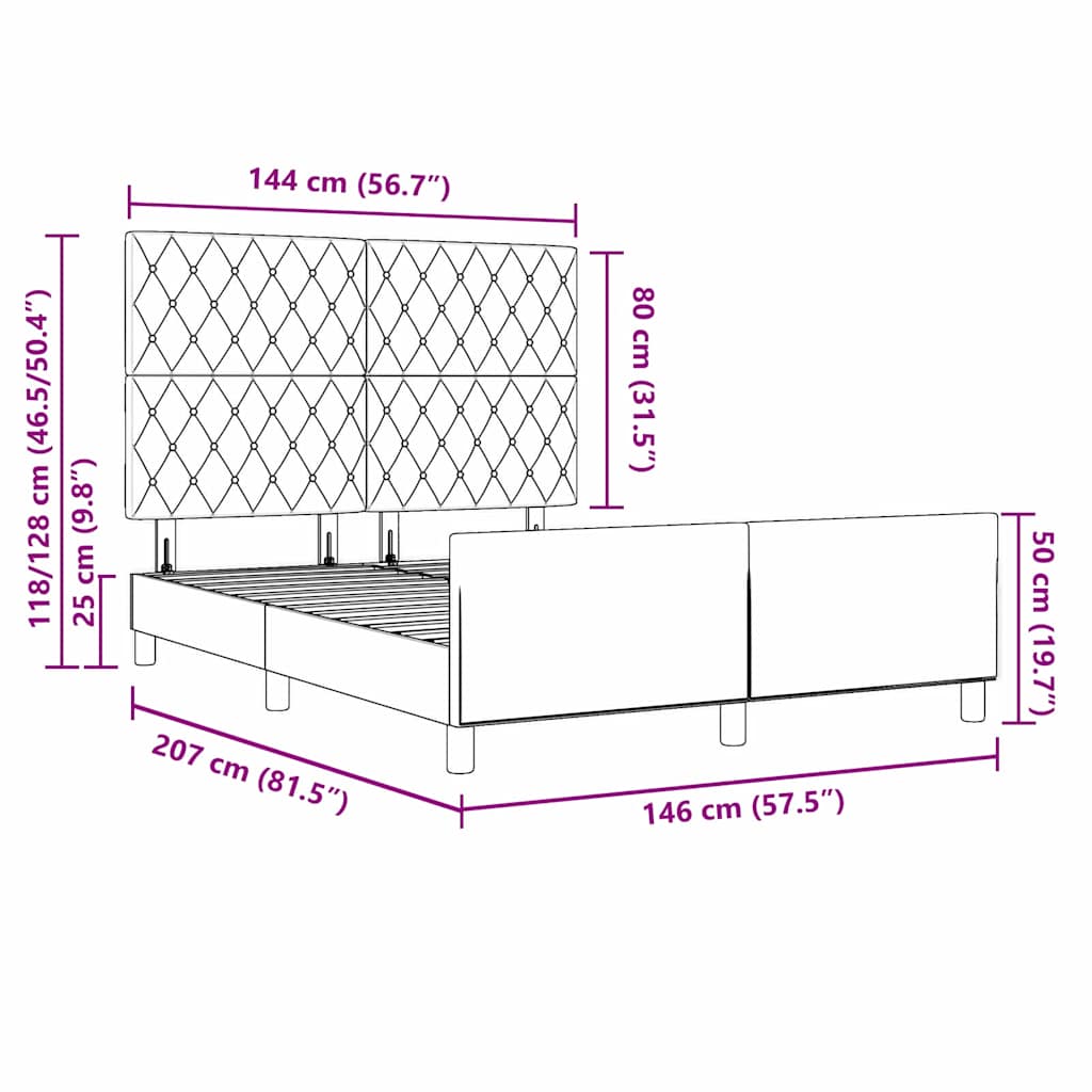 Boxspring Bed with Headboard Black 140 X 200 Cm Velvet