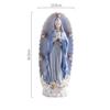 Jesus Christ Statue Sculpture Mary Statuette Figurine Christian Catholic Holy Object Modern Home Ceramic Decoration