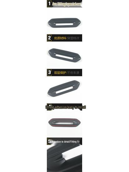 21 P5 Center Console Air Outlet Decorative Frame & Sequin Car Accessory