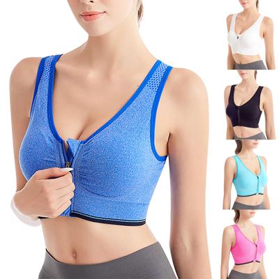 Women Seamless Stretch Sport Bra Padded Fitness Tank Tops Workout Gym Yoga Vest