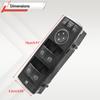 1669054400 Left Power Window Switch Control With Folding For Mercedes Benz W212 W246 W176 W156 W117 W204 C-Class CLA A1669054400