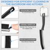 3 Pcs Stiff Bristle Crevice Cleaning Brush, Multifunctional Cleaning Brush for Joints, for Shower Door Rails, Windows