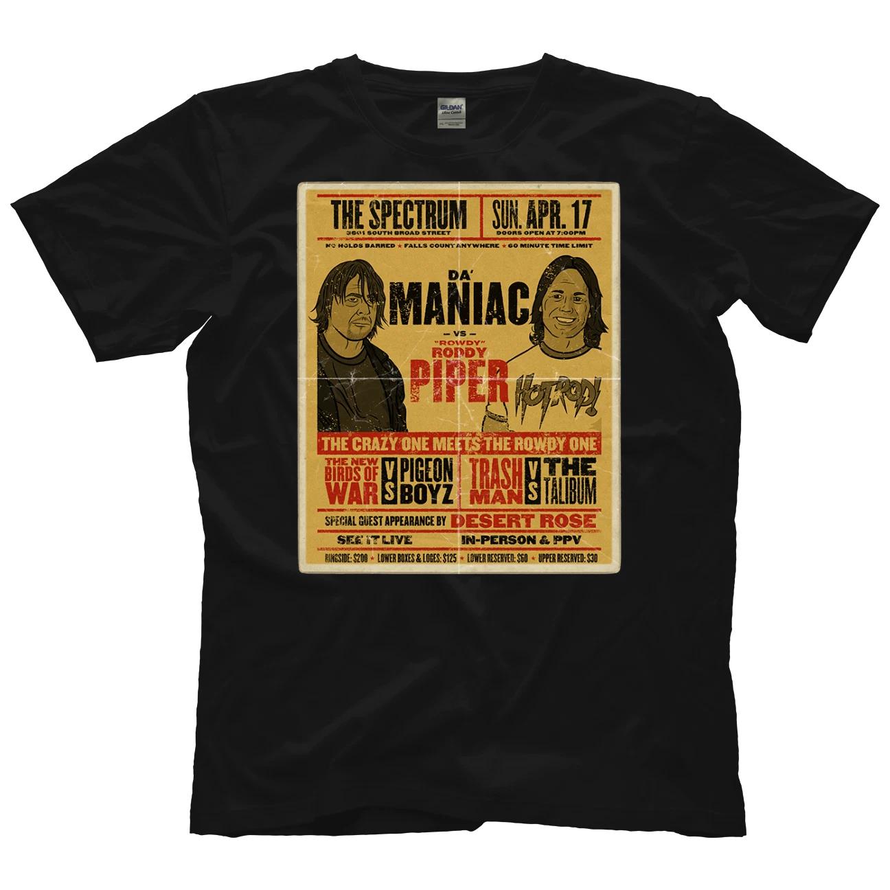 Rowdy Roddy Piper - Maniac v. Piper Men s and Women s T-shirts S