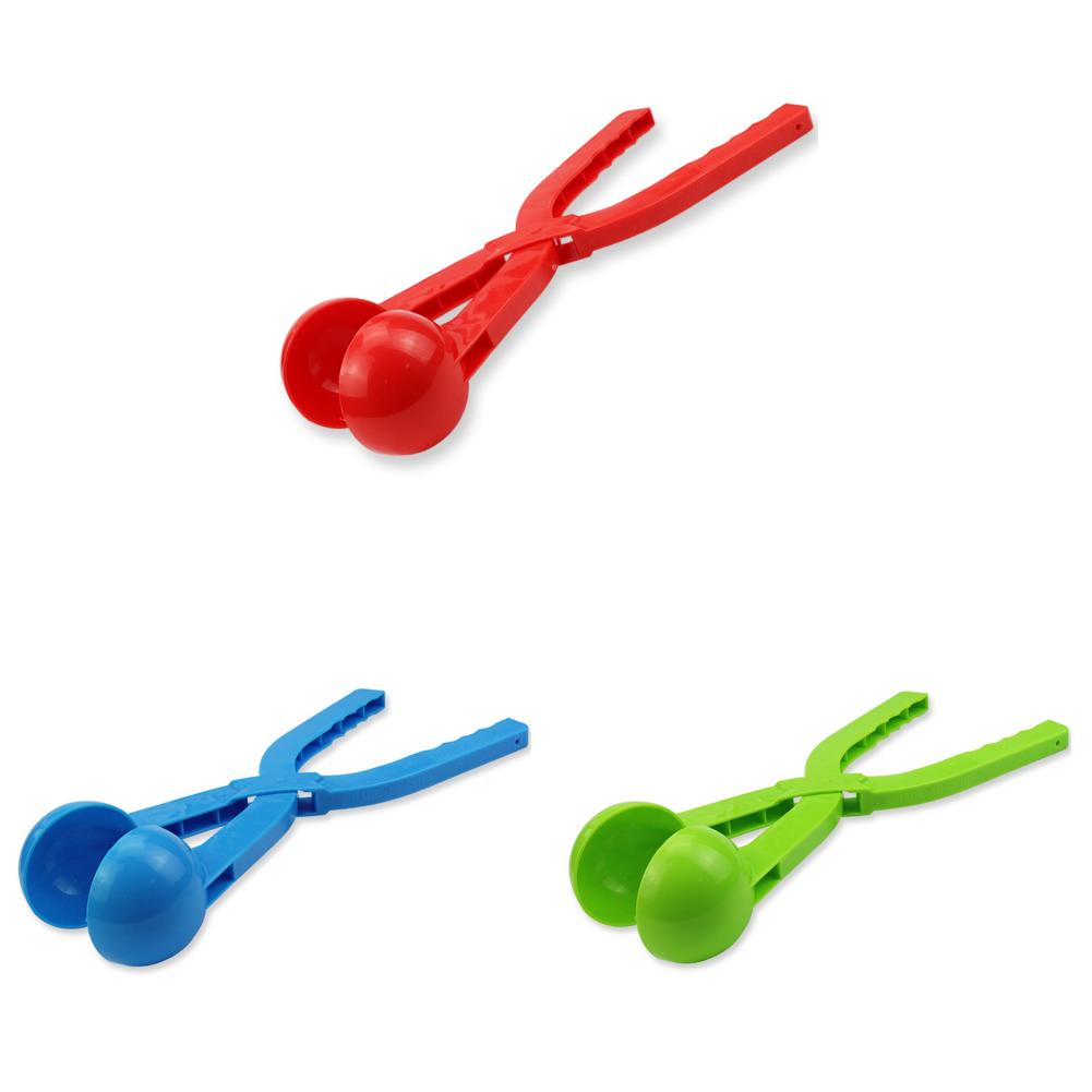 Creative Snowball Clip 3D Round Shaped Snow Snow Clip Toys Kids Sandy Beach Game Playing Tool Interactive Toys