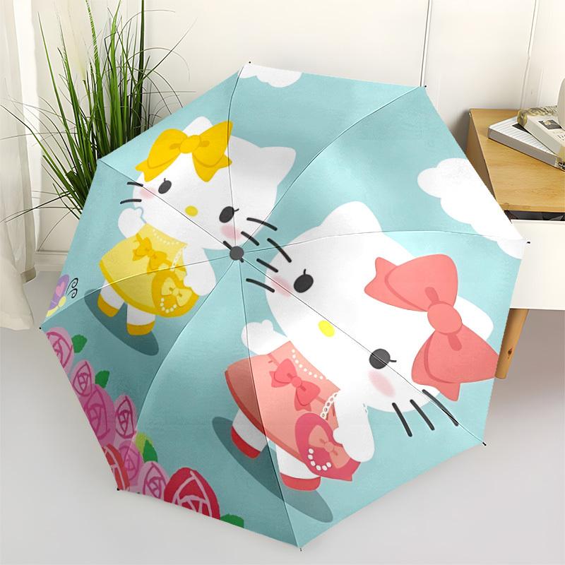 

1pc Hello Kitty Automatic Open/Close Umbrella - All-Season Portable Umbrella for Women/Men yy251213060