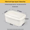 Shi Xun Disposable Kraft Paper Salad Boxes with Lids