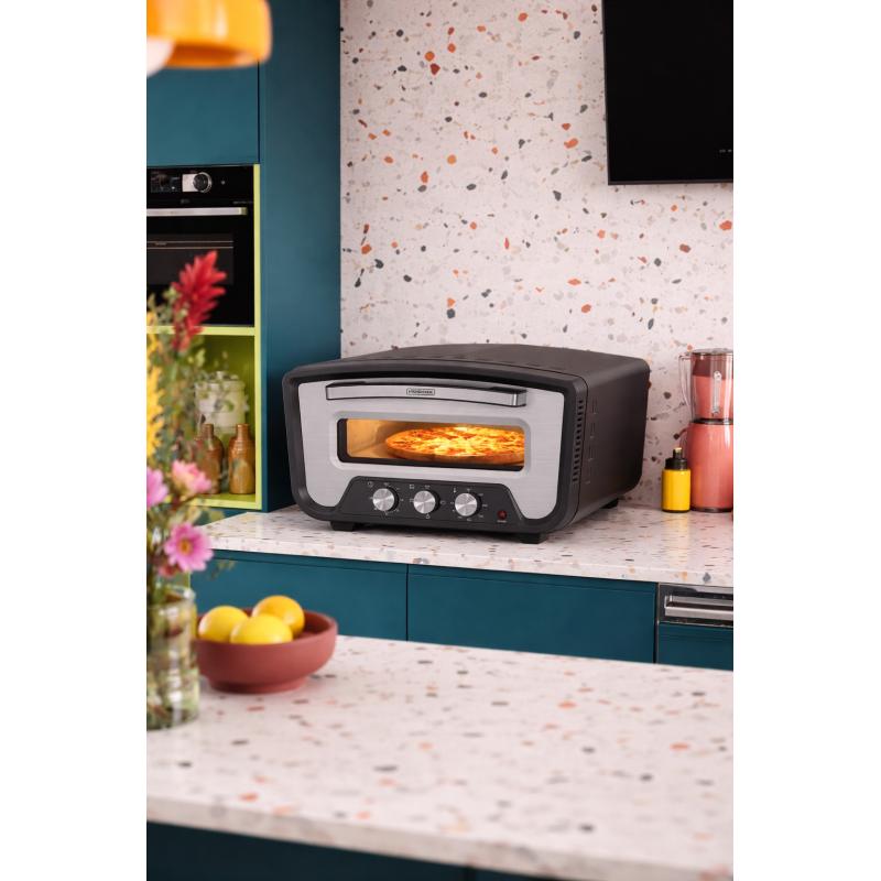 Kitchencook - K Pizza Lite - Four à Pizza électrique - Cuisson 3 Minutes - 2200w