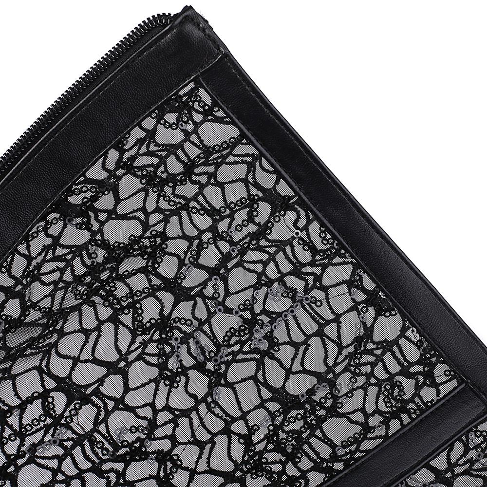 Black White Women Sandals Low Heel Big Size 46