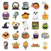 100 Halloween Graffiti Stickers: Personalized Cartoon Festival Decorations for Water Bottles & Phone Cases.