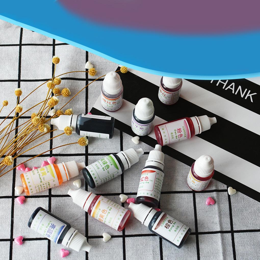 1Pc 10ML Macaron Cream Food Coloring Ingredients Cake Fondant Baking Cake Edible Color Pigment Baking & Pastry Tools 12 Colors