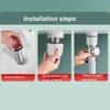 Flip Top Anti-Odor Drain Pipe Set Kitchen Sink Drain Retractable Deodorizing Filter Flexible Downspout Bathroom Anti Clogging