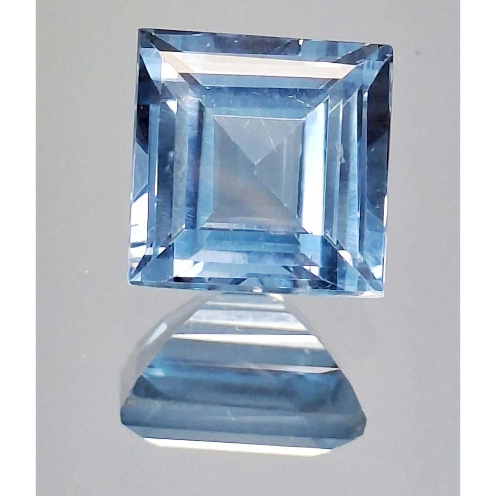 Princess Cut Natural Blue Color Sapphire 7-9 Ct Stunning Certified Gemstone