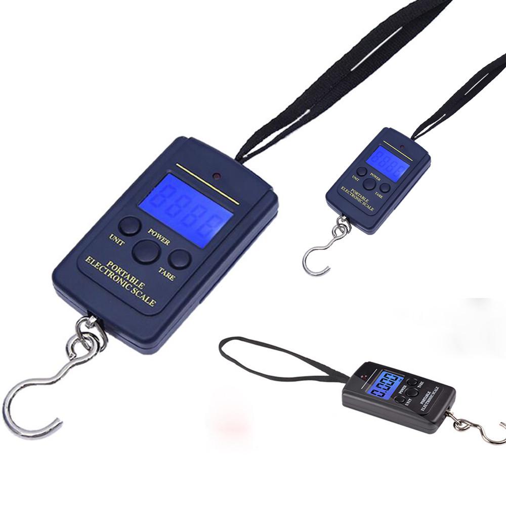 10g-40Kg Digital Balance Pocket Hanging Hook Scale Luggage Fishing Weight SD