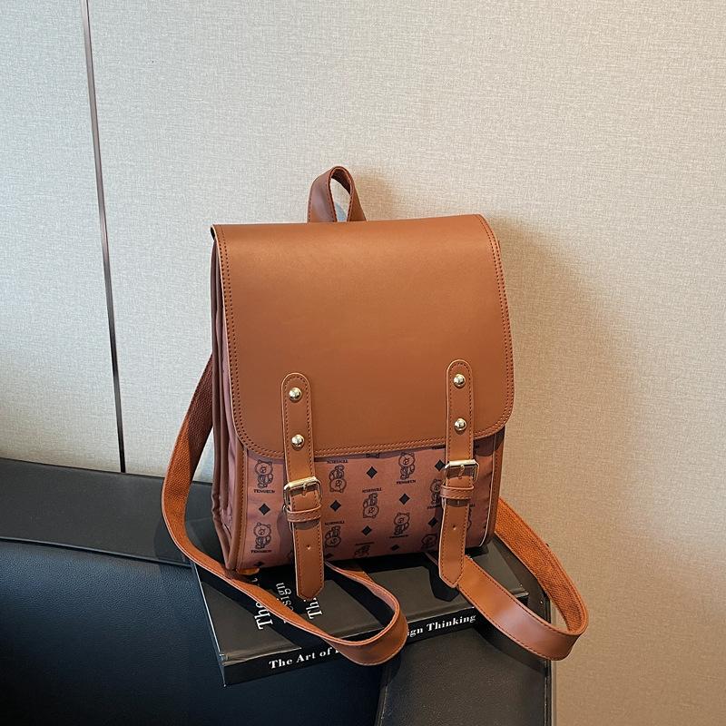 

Рюкзак большой вместимости женский новый в студенческом стиле, универсальный повседневный рюкзак для поездок на работу