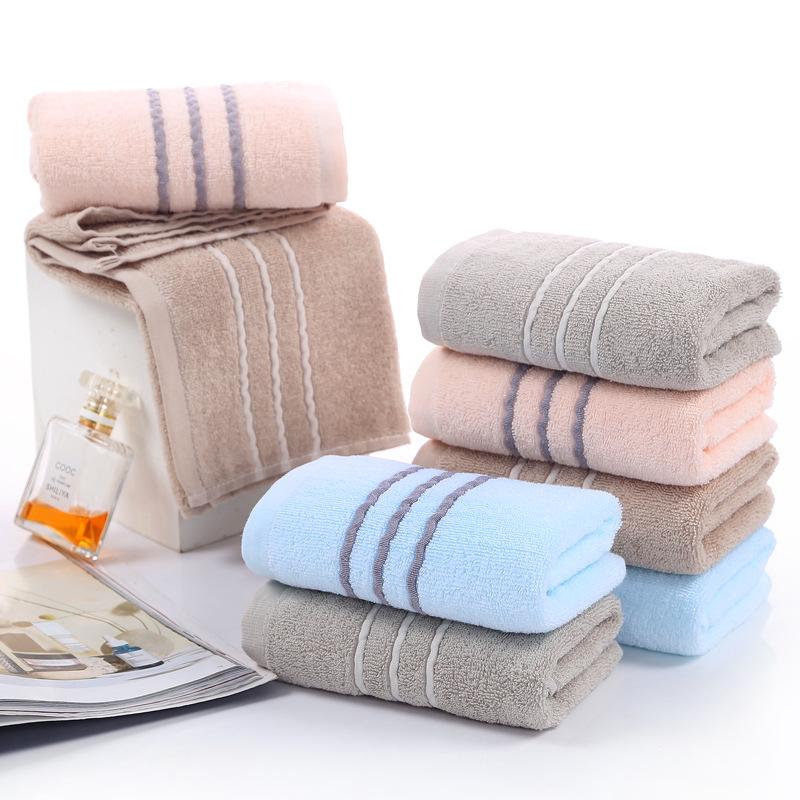 Thick Absorbent Cotton Towel for Adults, Face Washing, Home Use, Gift, Individually Packaged