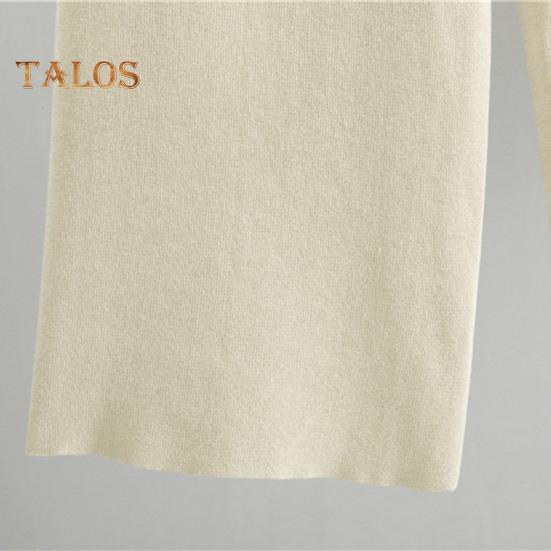 2 Teile/satz Damen Top Hosen Set Streifendruck Rundhals Langarm Sweatshirt Elastische Taille Weites Bein Jogginghose Sport Outfit Herbst Lässiger Trainingsanzug