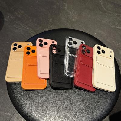 Portacarte Può Essere Usato Come Supporto per Custodia Cellulare IPhone 17 per IPhone 15pm Semplice 13/14 Custodia Protettiva Integrale