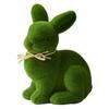 Easter Flocking Simulation Moss Stereoscopic Simulation Bunny Holiday Decoration Apply to Gardening Home Ornament