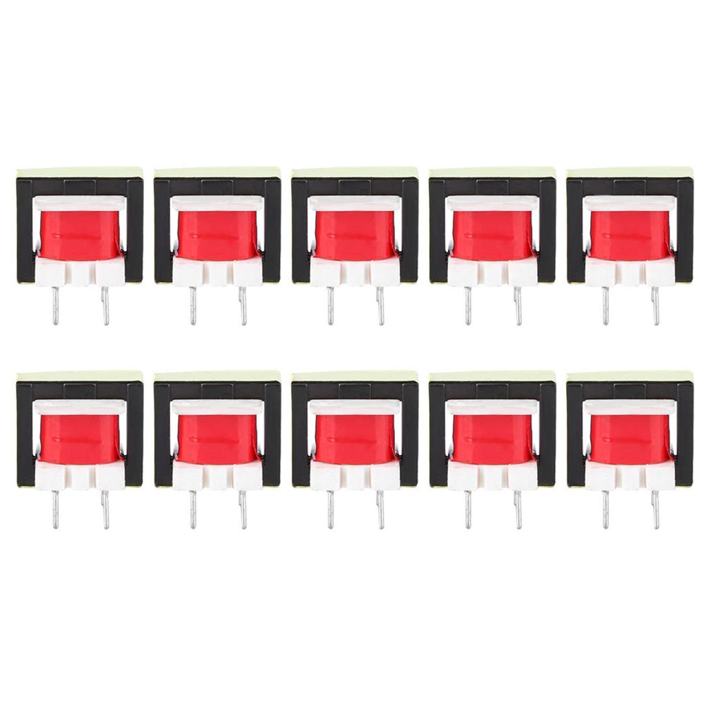 10pcs 1300 : 8 Ohm Audio Transformer EE14 POS Transformer Transformador
