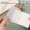 PET 50 Sheet Waterproof Indoor Household Office Library Window Computer Screen Memo Pad Notepad Accessories
