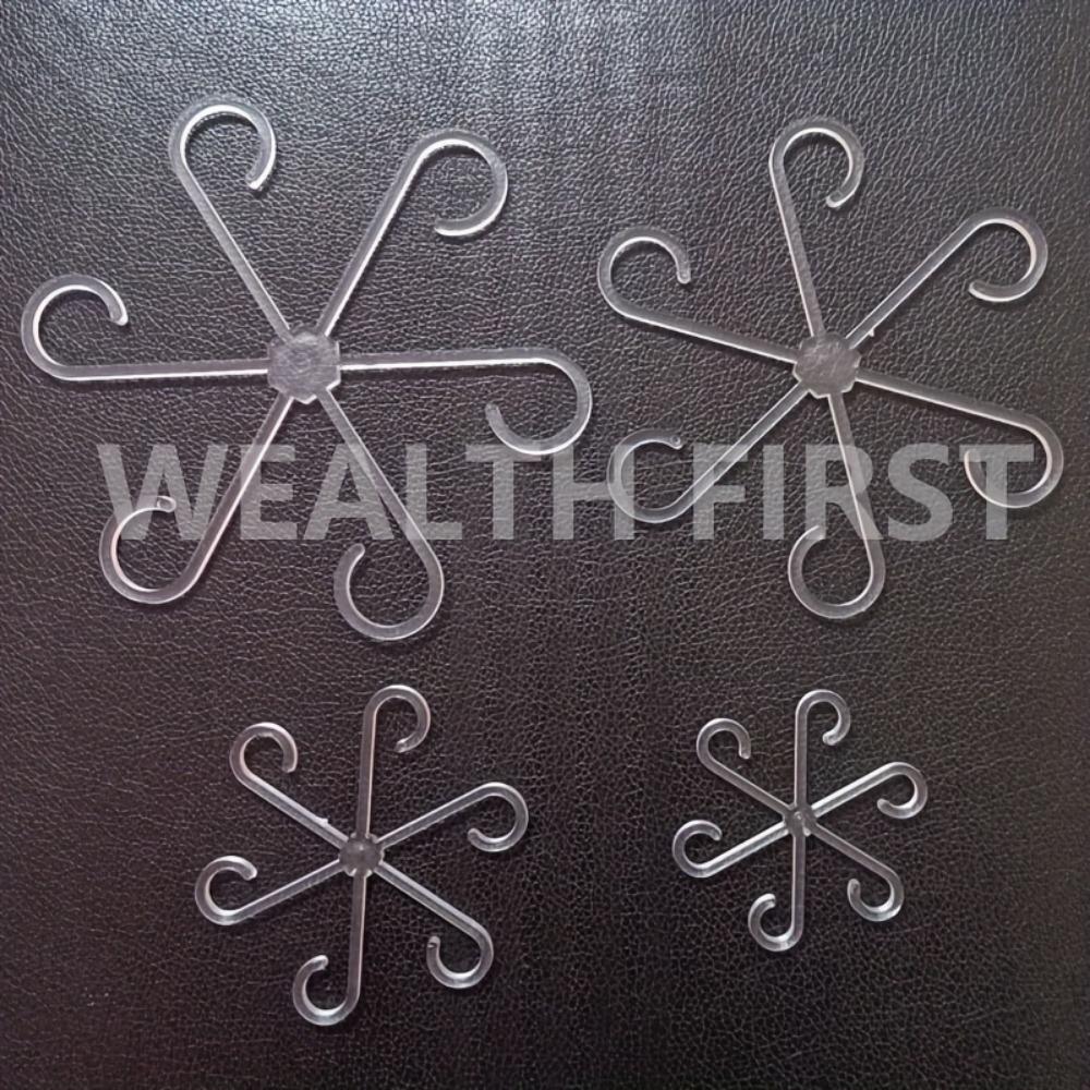 Clipsuri Suport Plante Pachet 4- Cleme Durabile pentru Tulpini pentru Plante Agățătoare din Plastic- Material Plastic