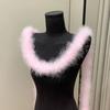 Fashion 2 Meter Decorative Strip Faux Fur Cuff Strip Fluffy Trim DIY Apparel Sewing Home Decor Artificial Fur Decoration