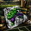 Hero Power Breaks Through Throws Blanket Flannel Blankets Plush for Couch Bed Gifts for Men Women Travel picnic blanket Christmas fan gifts