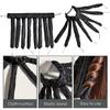 Faixa de Cabelo Modeladora de Cachos Sem Calor com Alça Ajustável Oito Garras Modelador de Cabelo para Dormir Cachos Longos Macios Rolo Ferramenta de Penteado