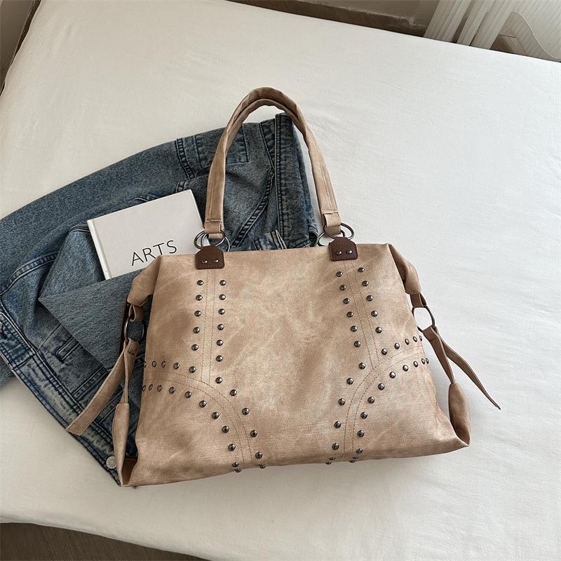Retro Fashion Single-shoulder Bag - High-end Commuting Tote Bag