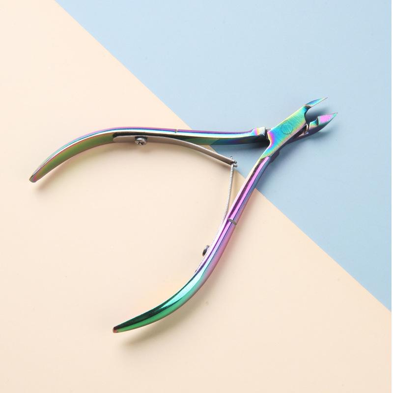 Stainless Steel D501 Cuticle Remover Scissors - Nail & Hand Care Scissors for Ingrown Nails & Manicure
