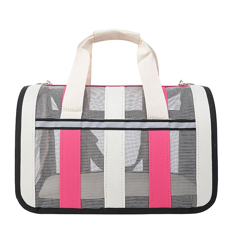 Pet Dog Cat Carrier Bag Portable Mesh Breathable Cat Bags Outdoor Travel Outgoing Transport Bag for Cats Small Dog Pet Handbag