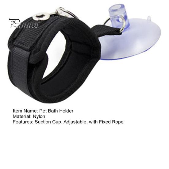 Suport pentru baie pentru animale de companie, pisică, câine, legă de baie, ventuză, reglabilă cu frânghie fixă, pentru îngrijirea animalelor de companie, duș, ham pentru baie, lesă, aprovizionare pentru animale de companie