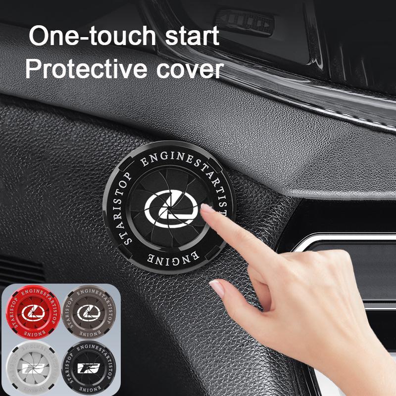 Auto-Zündschalter-Abdeckung Start-Drehkappe Motorradzubehör Für Lexus FSPORT LBX NX RX 350h 450h ES UX 300e GS GX IS LS