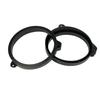 Pair Shockproof Speaker Spacer Brackets Universal Sound Enhancer Gasket Set 6.5inch Replacement Spacer Gasket for Auto