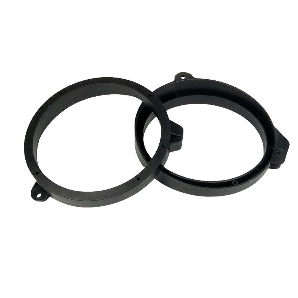 Pair Shockproof Speaker Spacer Brackets Universal Sound Enhancer Gasket Set 6.5inch Replacement Spacer Gasket for Auto